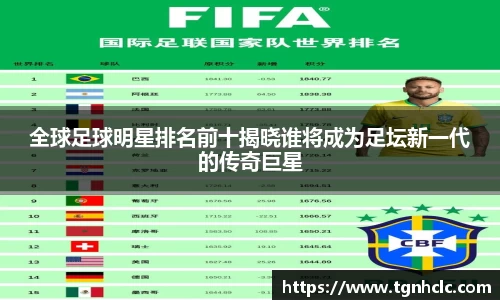 全球足球明星排名前十揭晓谁将成为足坛新一代的传奇巨星
